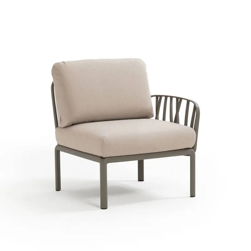 Nardi Sofa Komodo E. Terminale Brąz-Canvas Darmowy zwrot