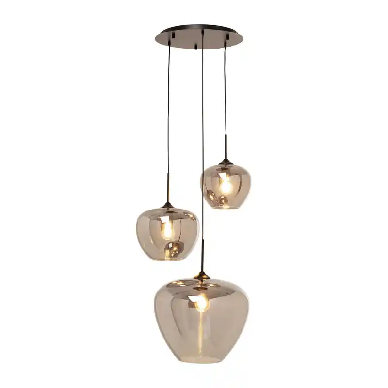Lampa wisząca Sphere 3 Smoke dymiony - Kare Wysoka jakość