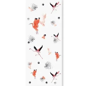 Bezpieczne zakupy Tapeta dla dzieci Crimson Birds 2