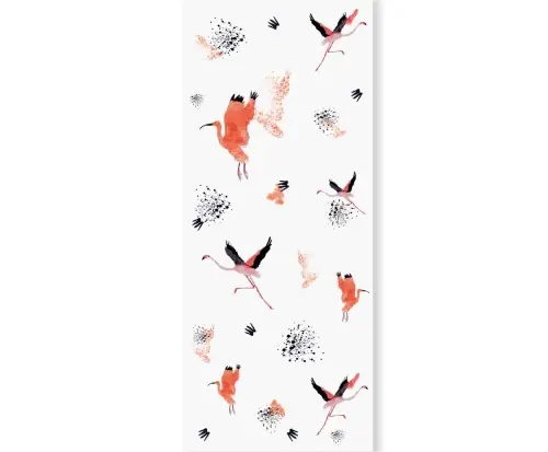 Bezpieczne zakupy Tapeta dla dzieci Crimson Birds 2