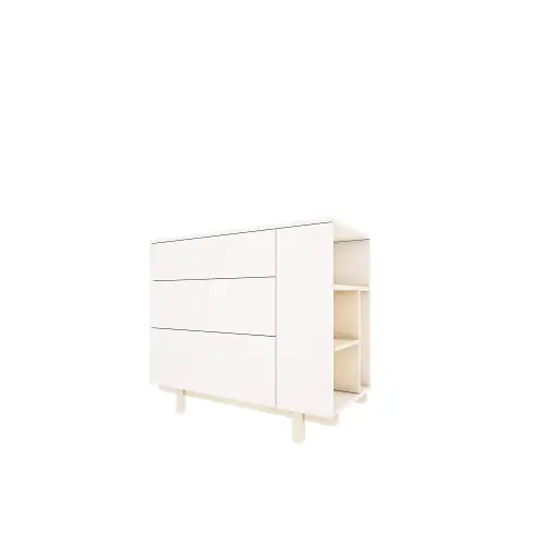 Komoda Basic biała Dodaj do koszyka