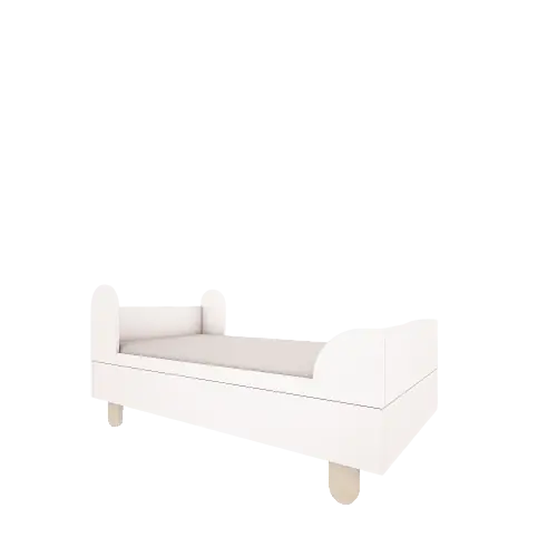 Łóżko 80x160 Basic białe Hit cenowy