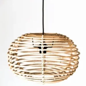 Rabat Rattanowa lampa Moon