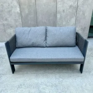 Sofa dwuosobowa Leone IV szary | Monnarita Wyprzedaż