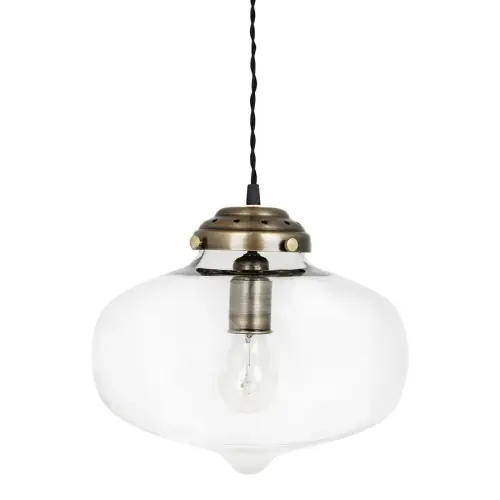 Ostatnie sztuki Lampa wisząca mosiądz