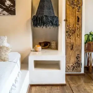 Lampa Rumbai czarna L | Monnarita Szybka dostawa