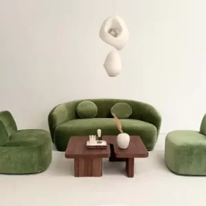 Sofa dwuosobowa Amarone Vita - Zielona | Monnarita Obniżka ceny