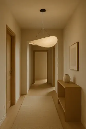 Lampa Hikari M - Biała | Monnarita Łatwy zwrot