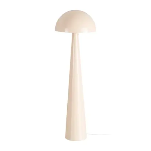 Lampa podłogowa metalowa - beżowa | Ixia Oferta limitowana