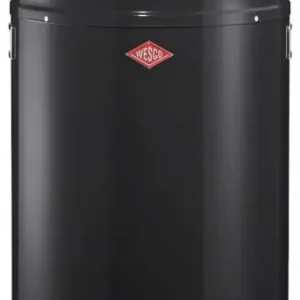 Wesco Push Two kosz na śmieci, czarny 50 l Łatwy zwrot
