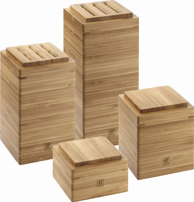 Zwilling Storage - zestaw 4 pojemników bambusowych Nie przegap