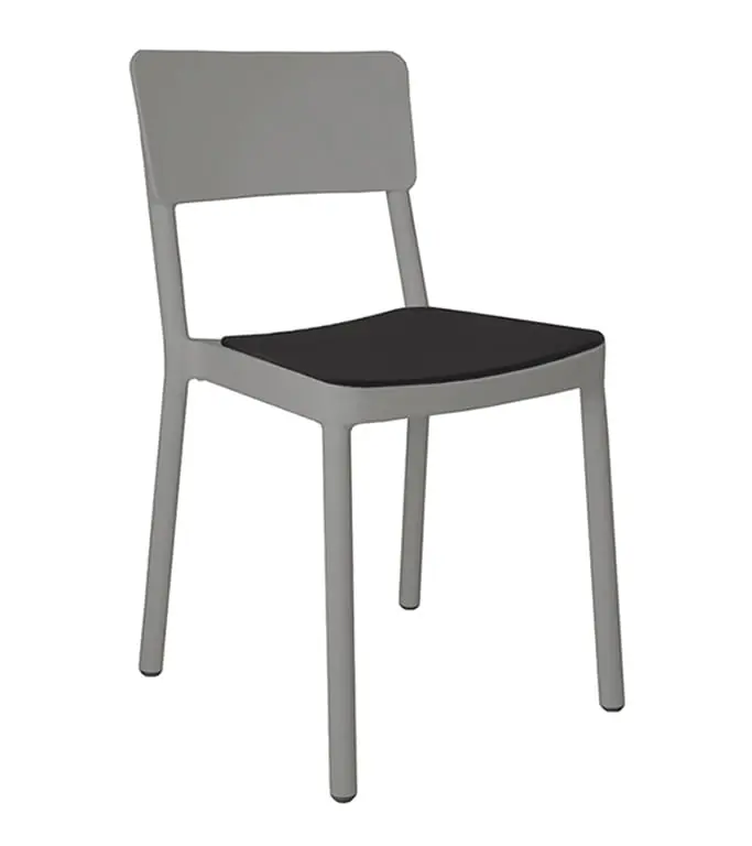 Krzesło Lisboa Upholstered Gris Oscuro Resol Hit cenowy