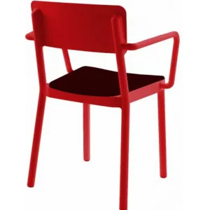 Krzesło Lisboa Upholstered Arm Rojo Resol Niska cena
