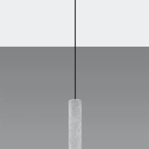 Lampa wisząca Luvo 1 szara Wyprzedaż