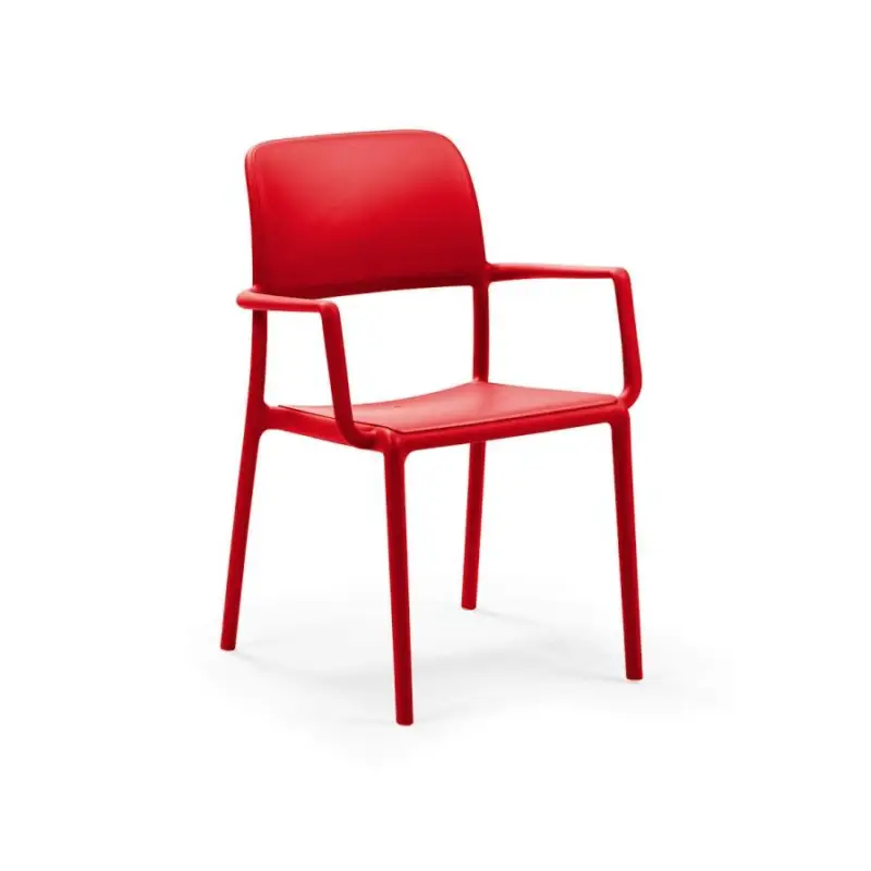 Krzesło Riva Arm Nardi - Rosso Rabat