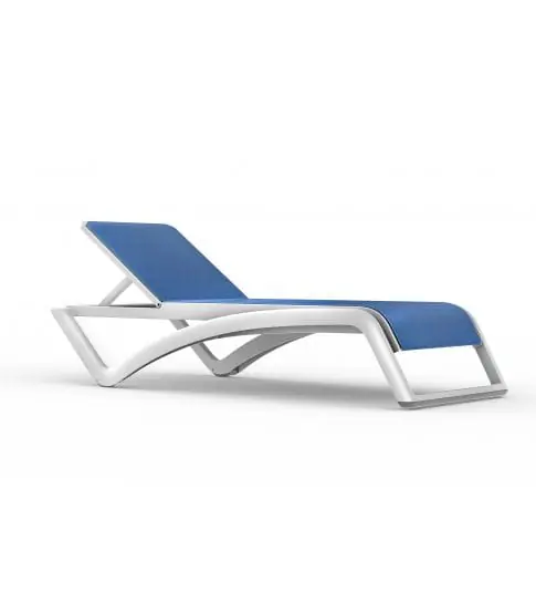 Leżak Sky Club Sun White-Azul Resol Darmowa dostawa