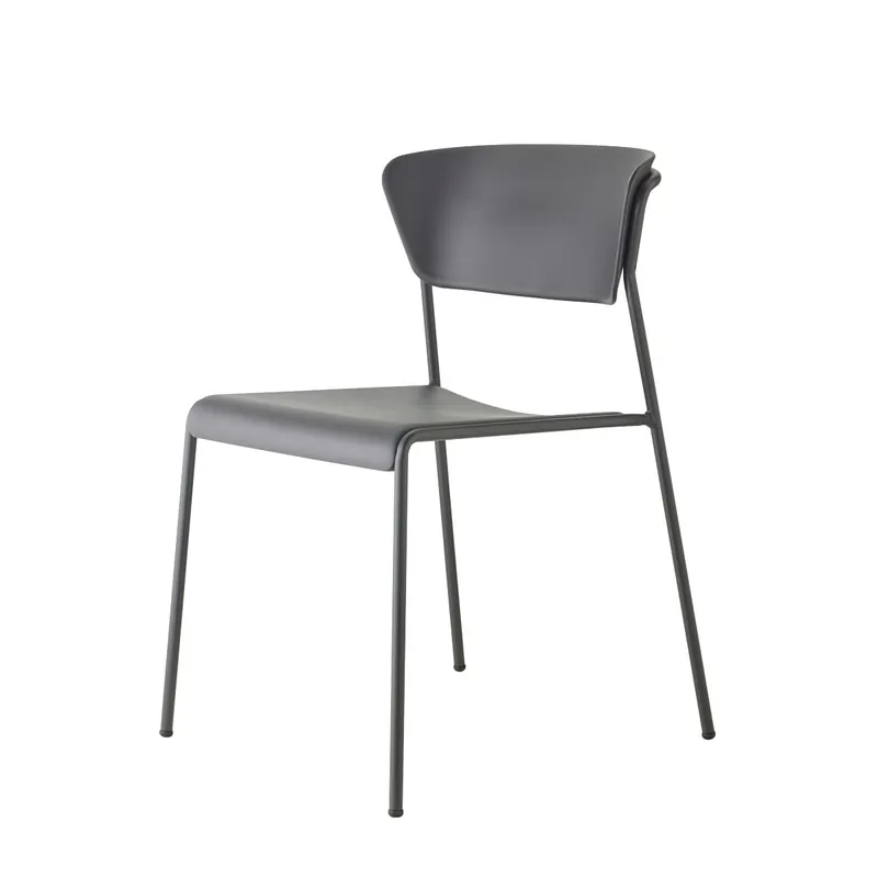 Krzesło Lisa technopolymer ekologiczne - antracyt Cena promocyjna