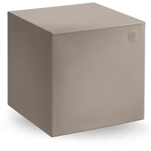 Zamów teraz Pufa Cube 45x45 cm beżowa AMB - Lyxo Design