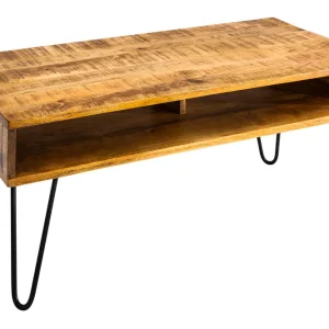 Tylko do końca tygodnia Stolik kawowy Rac 100 cm naturalne mango Invicta