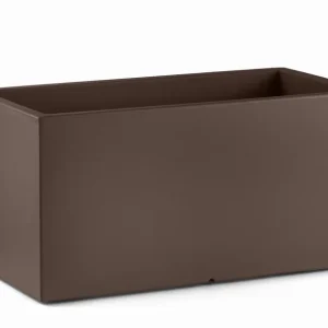 Bezpieczne zakupy Donica Loto Flower Box Pot ciemnobrązowy CRT - Lyxo Design