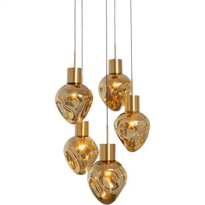 Sprawdź teraz Lampa wisząca Supernova Amber Cinque Ø50cm - Kare