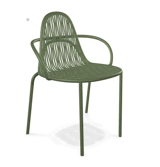 Bezpieczna płatność Krzesło Malvasia Arm ZV Olive Green - Scab Design