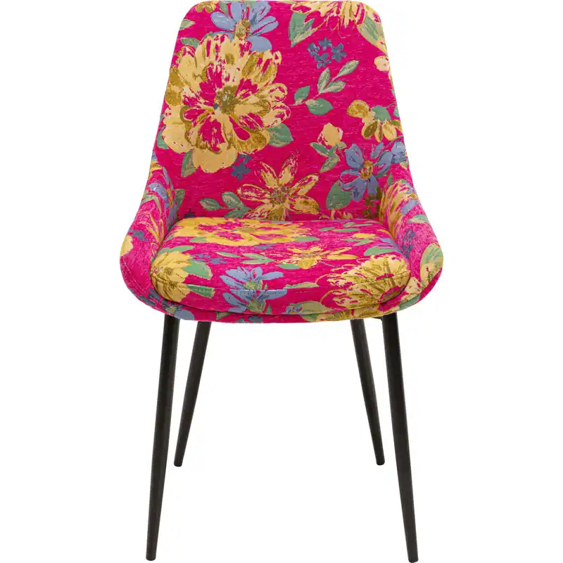 Niska cena Krzesło East Side Flower Fever Pink - Kare