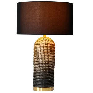 Lampa stołowa Zea Black - Invicta Oferta