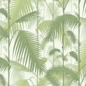 Tapeta Cole and Son Palm Jungle Green/White Hit cenowy
