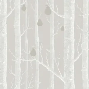 Tapeta Cole and Son Woods & Pears White/Grey/Silver Wyjątkowa oferta