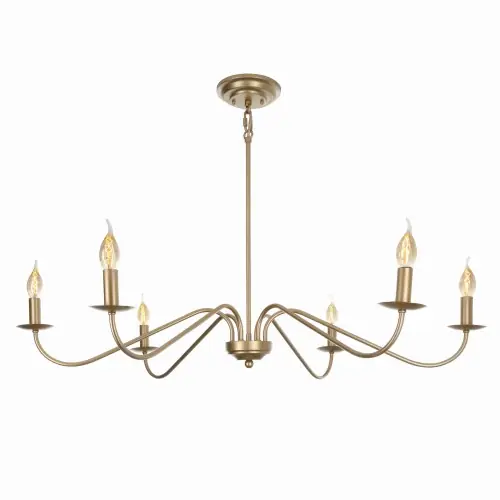 Obniżka ceny Żyrandol w Stylu Modern Classic Hesso Złoty Śr. 97cm