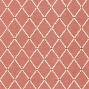 Tapeta Thibaut POMPTON TRELLIS Czerwień Super okazja