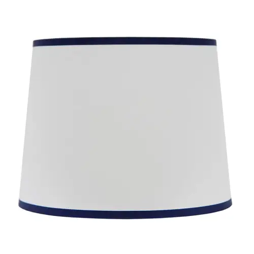 Abażur Chic Biało-Granatowy 20x15x13cm Hit sprzedaży