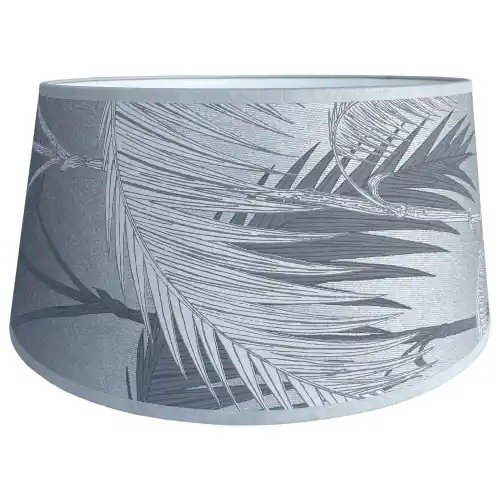 Abażur Palm Jungle Szaro-Srebrny 35x30x18cm Dodaj do koszyka