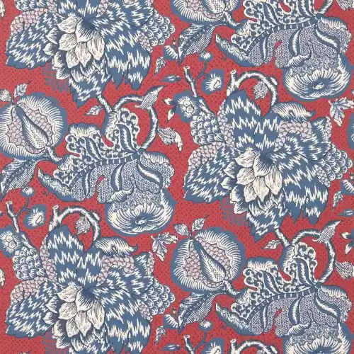Tapeta Thibaut Anna French WESTMONT Czerwony, Niebieski Promocja