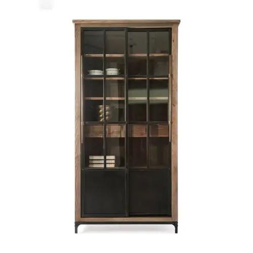 Wyjątkowa oferta Loftowa Witryna The Hoxton L Riviera Maison 110x45x214cm