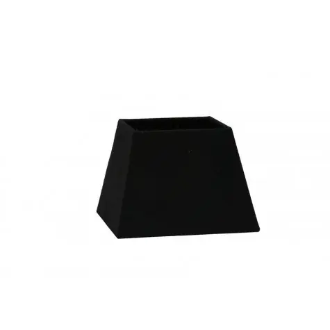 ABAŻUR CZARNY LEN - 25x17x17CM - LIGHT&LIVING Łatwy zwrot