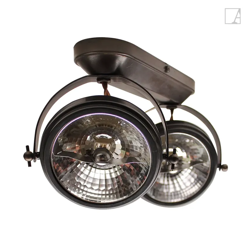 Lampa kierunkowa Authentage Centonze o profilu zaokrąglonym Premium