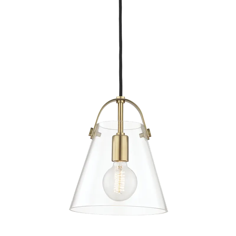 Łatwy zwrot Lampa wisząca 1 LIGHT mała Mitzi
