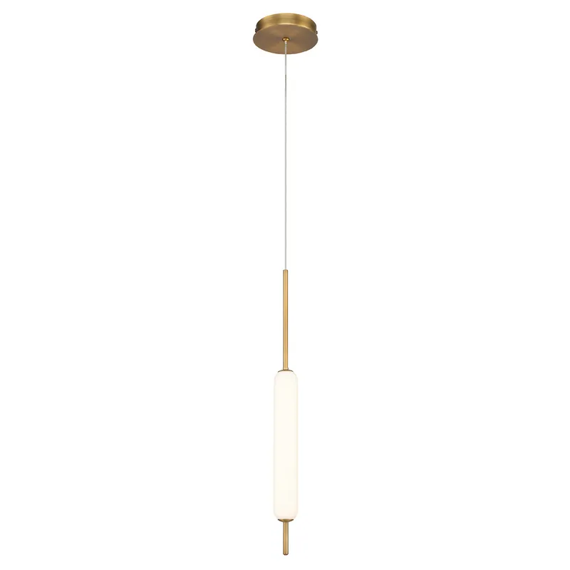 Premium Lampa wisząca Cumberland - 1 źródło światła - Szczotkowane złoto