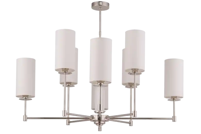 LAMPA WISZĄCA EMPOLI - NIKLOWANY MOSIĄDZ - KUTEK MOOD Bezpieczna płatność