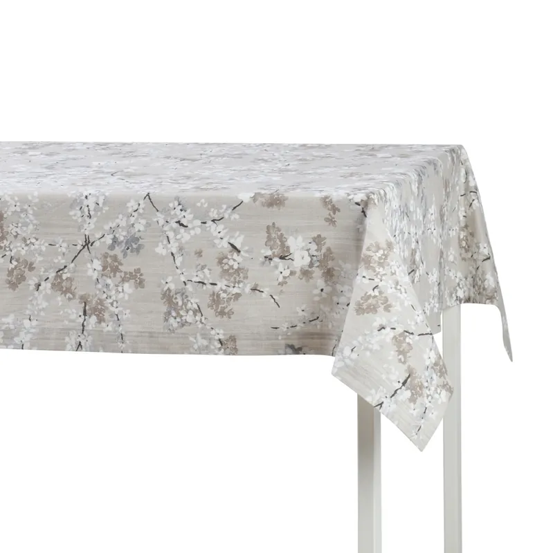Nie przegap OBRUS BAWEŁNIANY TWIGS - 130 x 250 CM - ROSEBERRY HOME