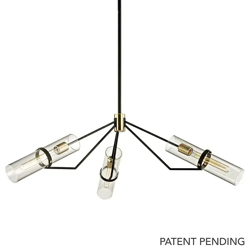 Żyrandol RAEF 3LT Troy Lighting Szybka wysyłka