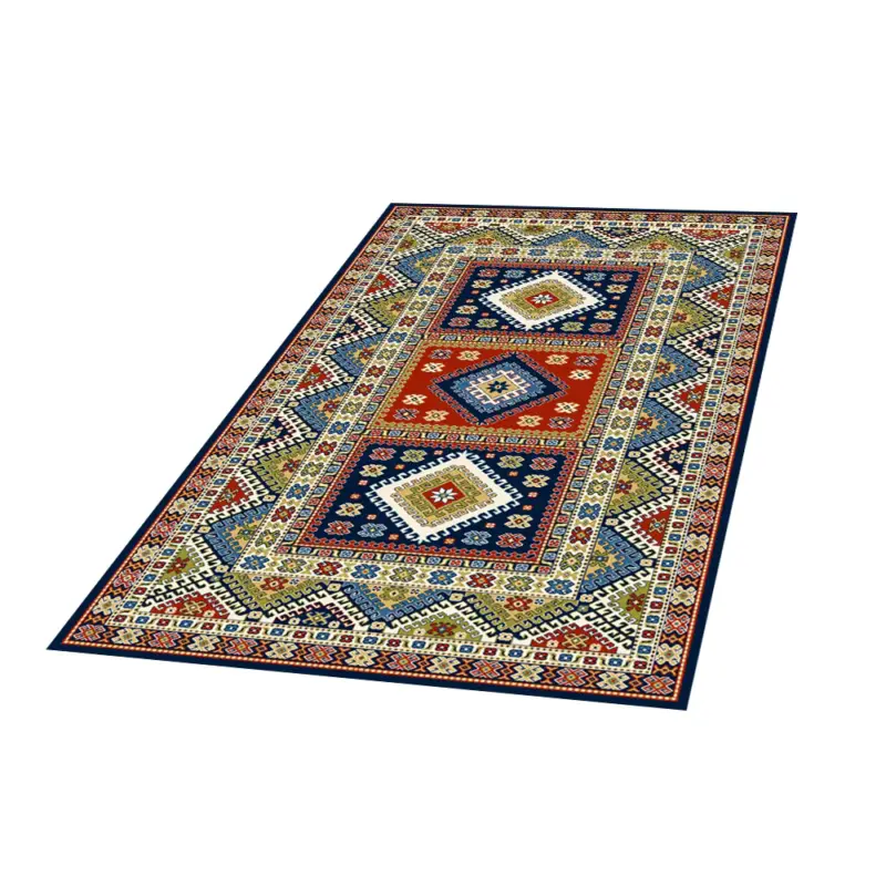 Bestseller Dywan Basal Folk 2 granatowy 300/400