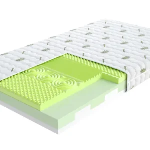 Wyjątkowa oferta Materac dla dzieci 90x200 cm Inippu z profilowaną pianką HR