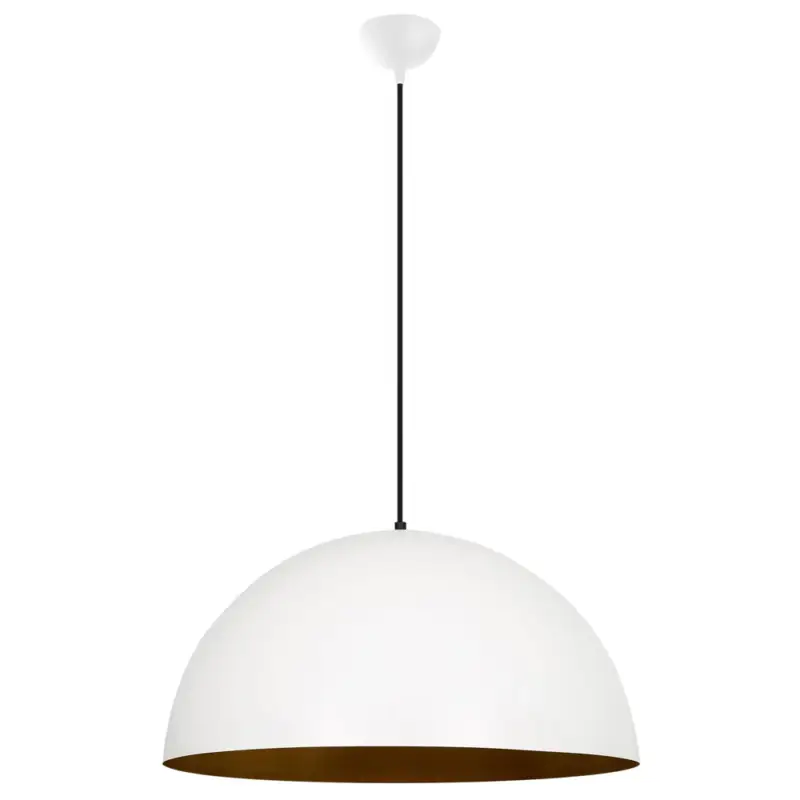 Lampa sufitowa Rientaki średnica 60 cm biała Szybka dostawa