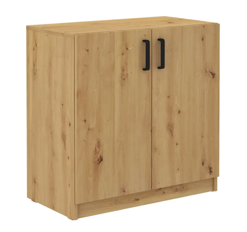 Sprawdź teraz Komoda Stundly dwudrzwiowa 80 cm Dąb artisan