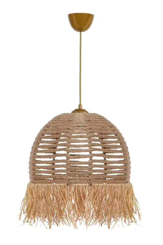 Lampa wisząca Rebevex pleciony klosz Do wyczerpania zapasów