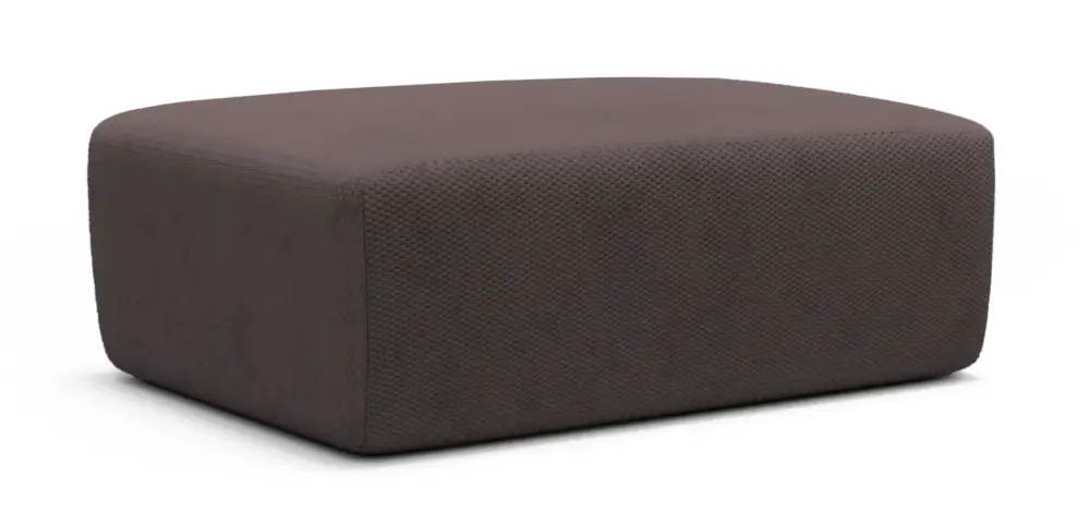 Pufa Terrafino 120x80 cm brązowa w tkaninie hydrofobowej Wyjątkowa oferta