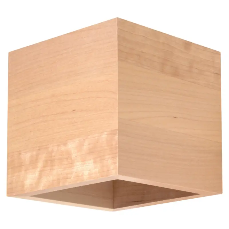 Taniej Kinkiet Kodie 10 cm naturalne drewno